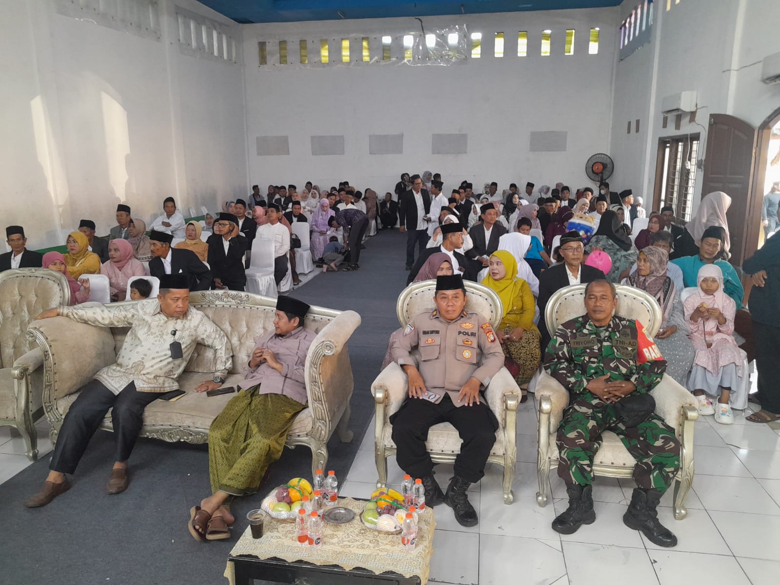 Sebanyak 56 Pasangan Warga Teluknaga Ikut Isbat Nikah Massal Yang Dihadiri Forkopincam Teluknaga